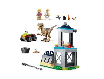 LEGO Jurassic World - 76957 Flucht des Velociraptors Inhalt