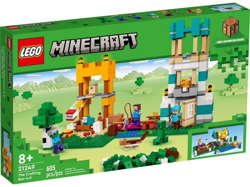 LEGO Minecraft - 21249 Die Crafting-Box 4.0 Verpackung Front