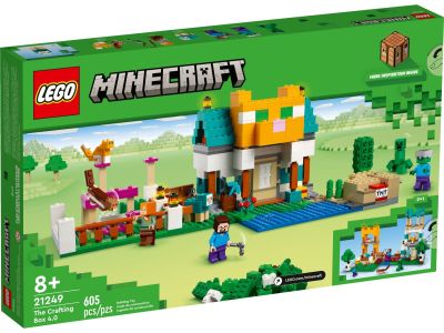 LEGO Minecraft - 21249 Die Crafting-Box&nbsp;4.0 Verpackung R&uuml;ckseite