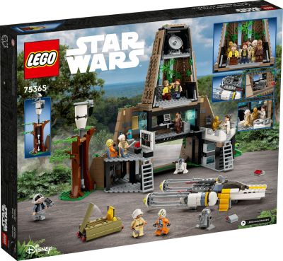 LEGO Star Wars - 75365 Rebellenbasis auf Yavin 4 Verpackung R&uuml;ckseite