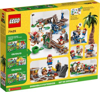 LEGO Super Mario - 71425 Diddy Kongs Lorenritt - Erweiterungsset Verpackung R&uuml;ckseite
