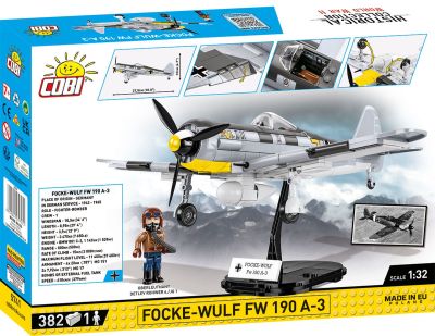 COBI - 5741 Focke-Wulf 190 A3 Verpackung R&uuml;ckseite