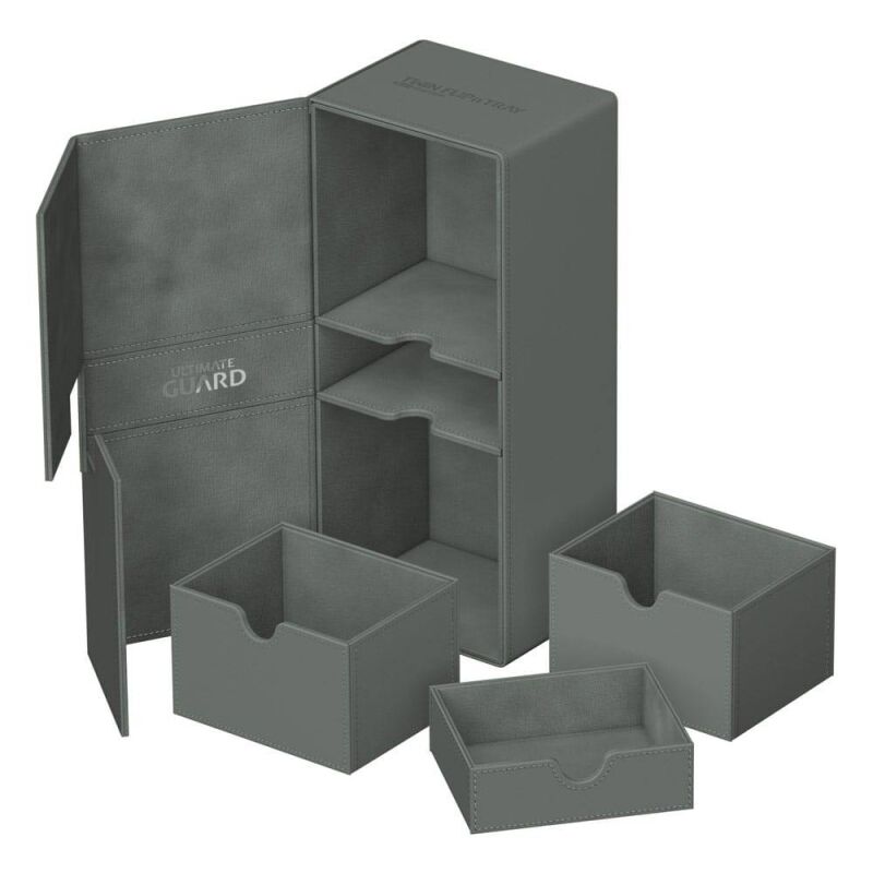 Ultimate Guard Sidewinder 133+ XenoSkin Monocolor Grau