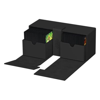 Ultimate Guard Twin Flip`n`Tray 266+ Xenoskin Schwarz