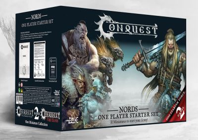 Nords Conquest 1 player Starter Set Verpackung Vorderseite