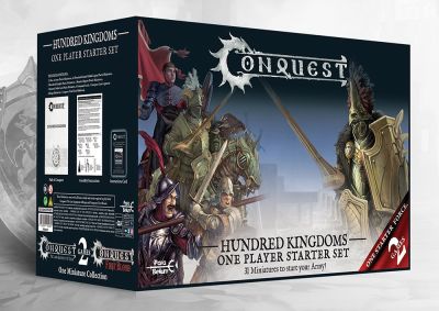 Hundred Kingdom Conquest 1 player Starter Set Verpackung...