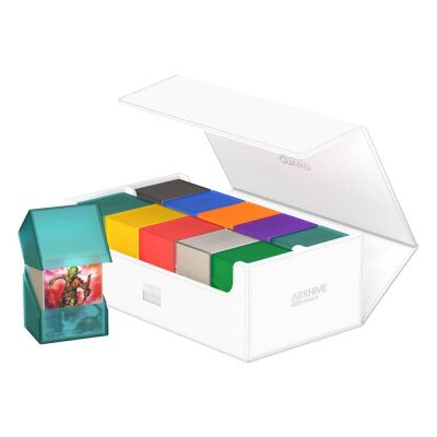 Ultimate Guard Arkhive 800+ XenoSkin Monocolor Wei&szlig;