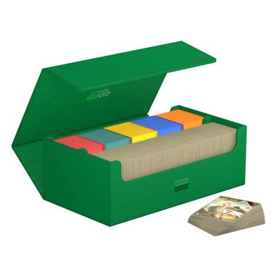 Ultimate Guard Arkhive 800+ XenoSkin Monocolor Gr&uuml;n