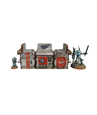 Precinct Sigma - News Walls Prepainted