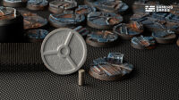 Spaceship Corridor Bases Round 40mm (x5)