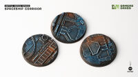 Spaceship Corridor Bases Round 50mm (x3)