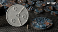 Spaceship Corridor Bases Round 60mm (x2)