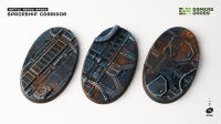 Spaceship Corridor Bases Oval 75mm (x3)