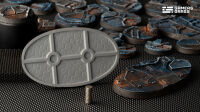 Spaceship Corridor Bases Oval 75mm (x3)
