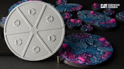 Alien Infestation Bases Round 100mm (x1)