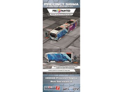 Precinct Sigma Bus Services 2 Prepainted Verpackung