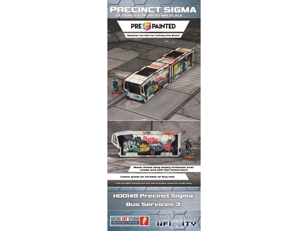 Precinct Sigma Bus Services 3 Prepainted