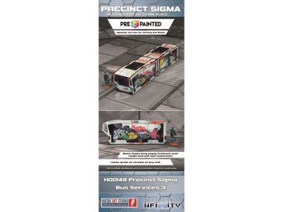 Precinct Sigma Bus Services 3 Prepainted Verpackung