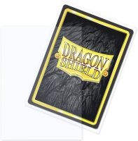 Dragon Shield Standard size Outer Sleeves - Matte Clear (100 Sleeves)