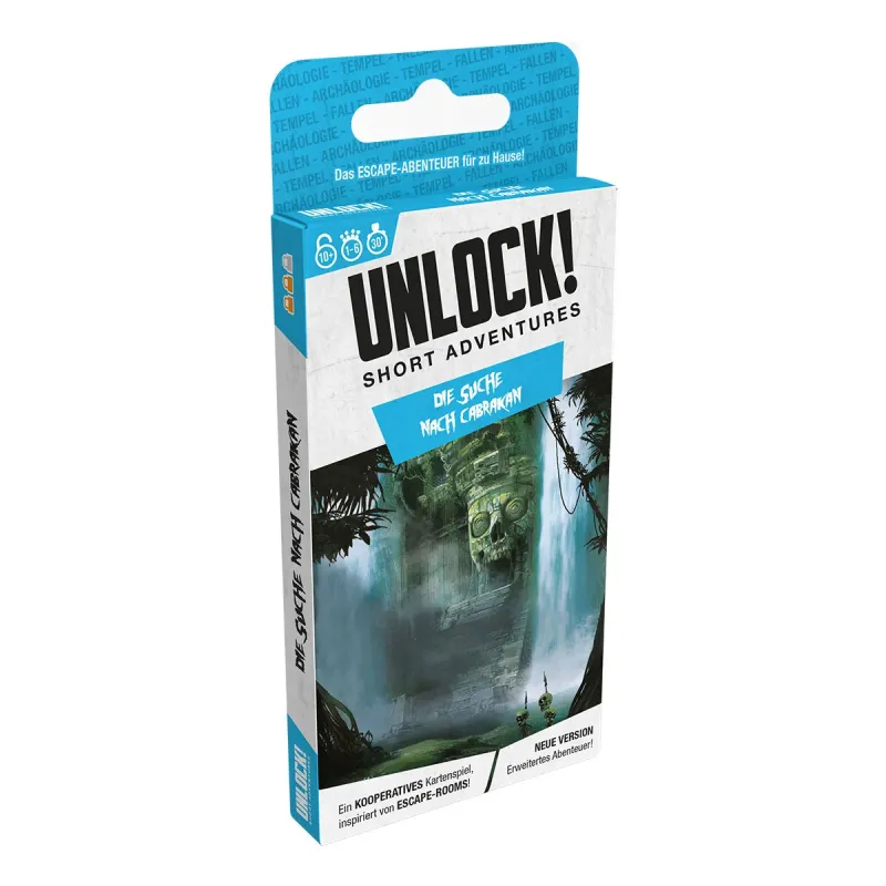 Unlock! Short Adventures: Die Suche nach Cabrakan Vorderseite Verpackung