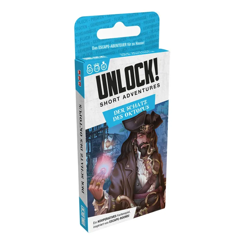 Unlock! Short Adventures: Der Schatz des Oktopus Verpackung Vorderseite