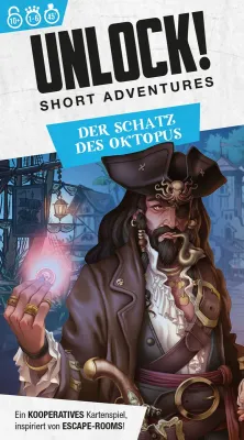 Unlock! Short Adventures: Der Schatz des Oktopus Verpackung Vorderseite