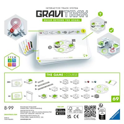GraviTrax The Game Course Verpackung R&uuml;ckseite