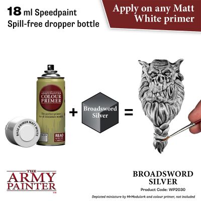 Speedpaint: Broadsword Silver (18ml)