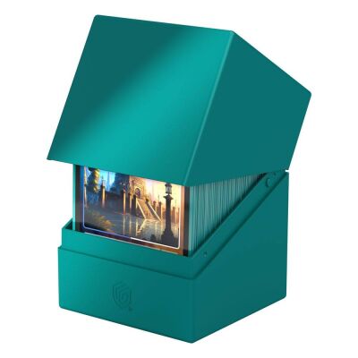 Ultimate Guard Boulder Deck Case 100+ Solid Petrolblau