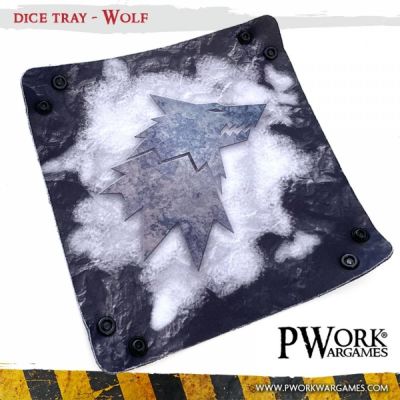 Dice Tray - Wolf