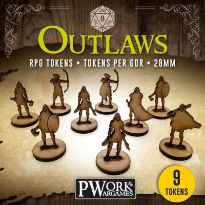 RPG Tokens - Outlaws
