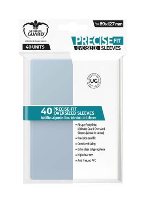 Ultimate Guard Precise-Fit Sleeves Oversized Transparent...