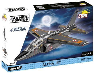 COBI - 5842 Alpha Jet French Air Force Verpackung Front