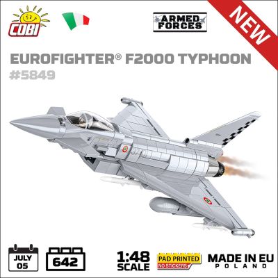 COBI - 5849 Eurofighter Typhoon Italien Inhalt