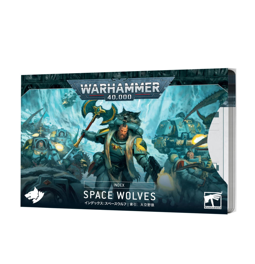 40k Indexkarten: Space Wolves (Deutsch)