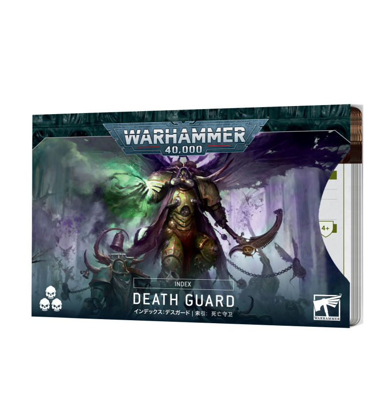 40k Indexkarten: Death Guard (Englisch)