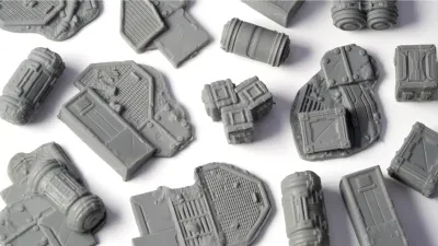 Basing Bits - Spaceship Corridor