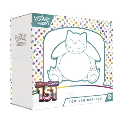 Karmesin & Purpur Pokemon 151 Top Trainer Box Relaxo