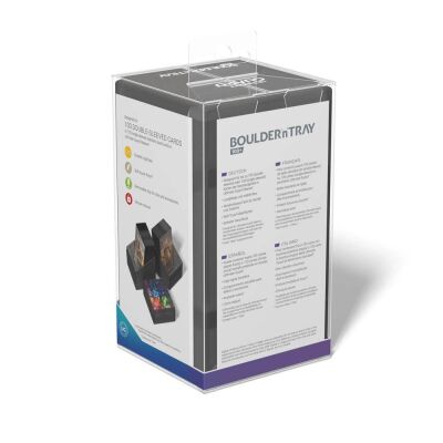 Ultimate Guard Boulder&acute;n&acute;Tray 100+ Onyx