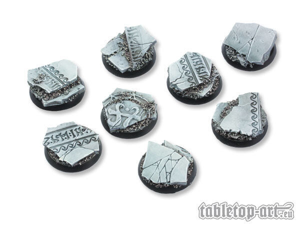 Viking Raid Bases - 25mm flat (8)