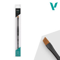 Flat Angled Synthetic Brush Medium Blender