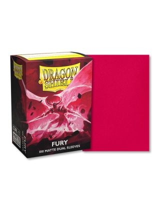 Dragon Shield Dual Matte Sleeves - Fury (100 Sleeves)