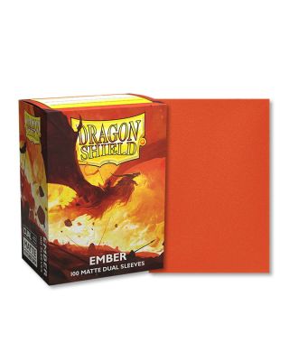 Dragon Shield Dual Matte Sleeves - Ember (100 Sleeves)