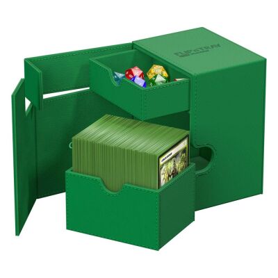 Ultimate Guard Flip`n`Tray 133+ XenoSkin Gr&uuml;n