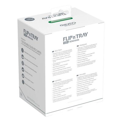 Ultimate Guard Flip`n`Tray 133+ XenoSkin Gr&uuml;n