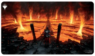 Wilds of Eldraine - Playmat Virtue of Courage (red)