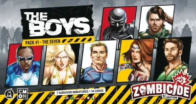 Zombicide (2. Ed) – The Boys Pack 1: The Seven