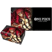 One Piece Playmat and Storage Box Set: Eustass &rdquo;Captain&rdquo; Kid