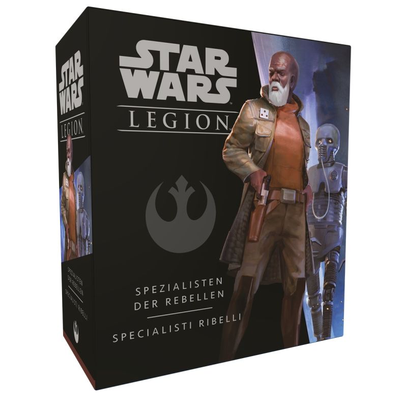 Star Wars: Legion - Spezialisten der Rebellen verpackung vorderseite