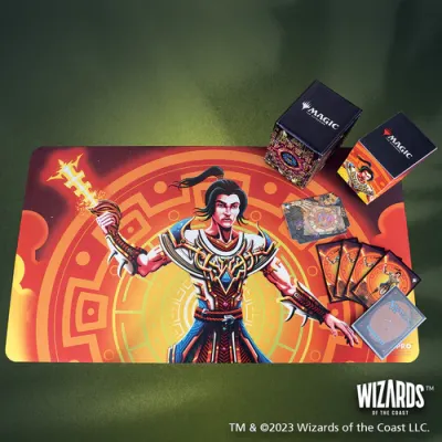 The Lost Caverns of Ixalan: Playmat Kellan, Daring Traveler